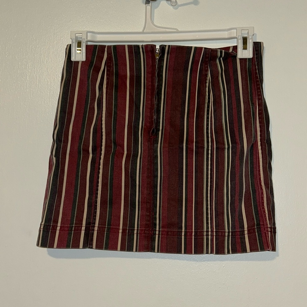 Striped skirt